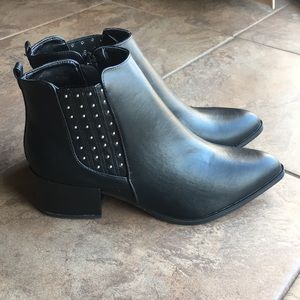 Qupid Studded Bootie - New